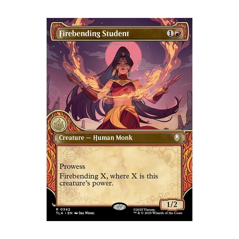 Firebending Student (Showcase) - Avatar: The Last Airbender (Near Mint)