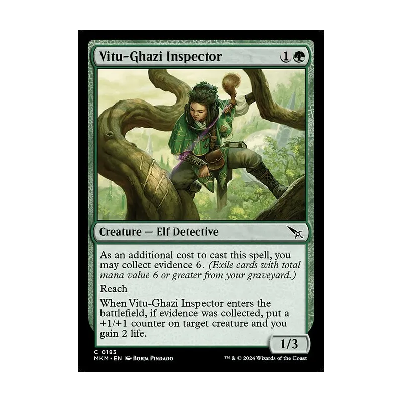 Vitu-Ghazi Inspector - Murders at Karlov Manor (Near Mint)
