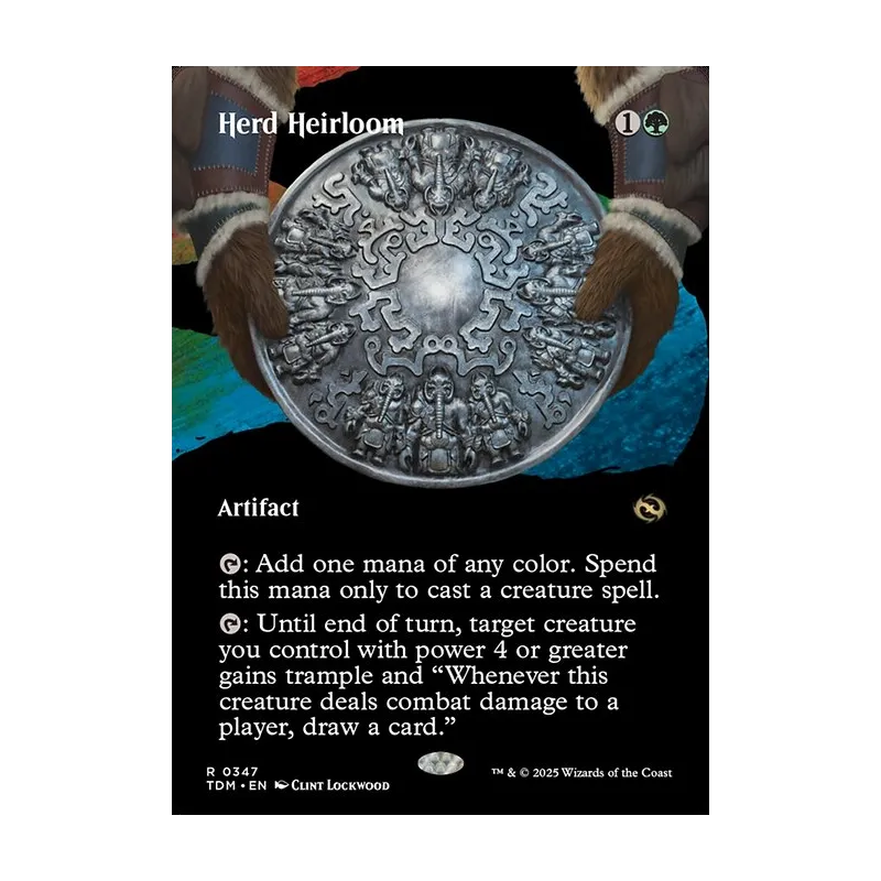 Herd Heirloom (Borderless) - Tarkir: Dragonstorm (Near Mint)