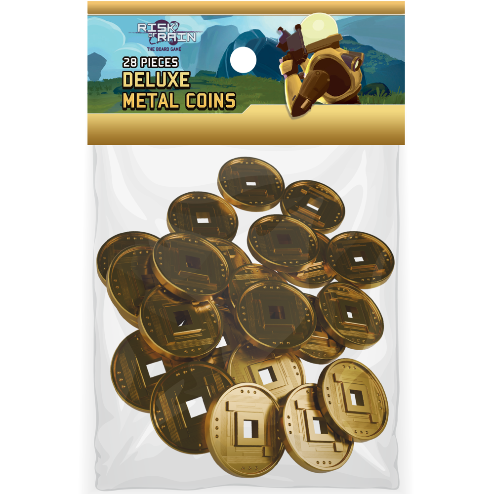 Risk of Rain: The Board Game - Deluxe Metal Coins (Preorder)