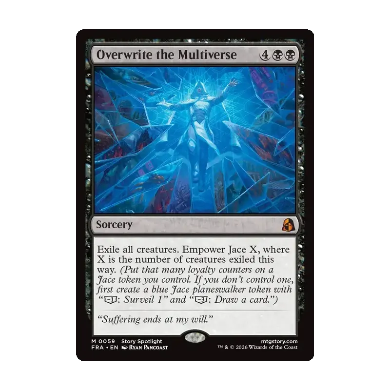 Overwrite the Multiverse - Reality Fracture (Near Mint)