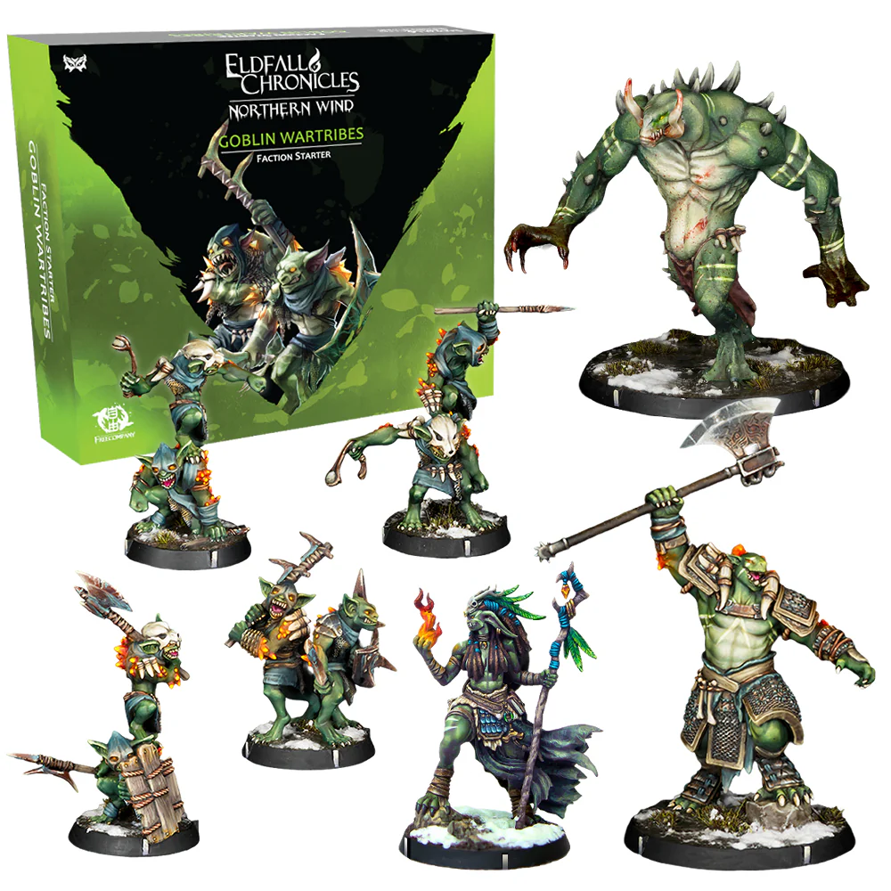 Eldfall Chronicles: Northern Wind - Goblin Wartribes Faction Starter (New Arrival)