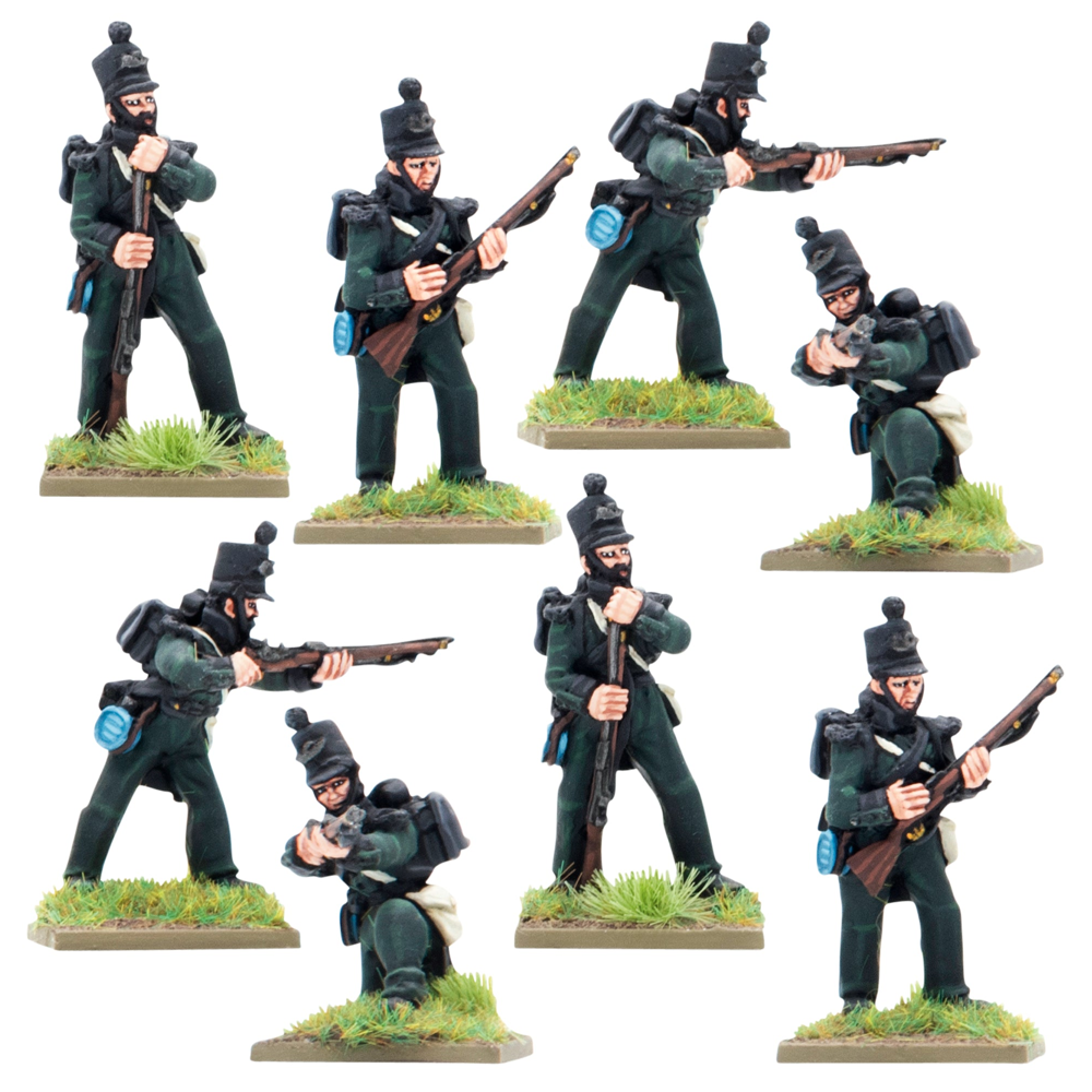 Black Powder: Crimean War - British Rifle Brigade in Shakos (Preorder)