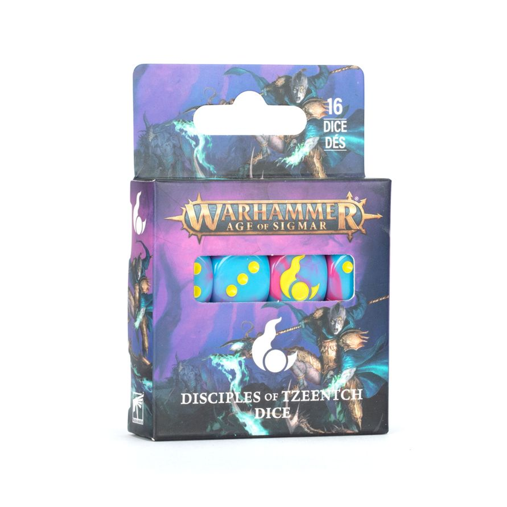 Warhammer Age of Sigmar: Dice Set - Disciples of Tzeentch (16) (Preorder)
