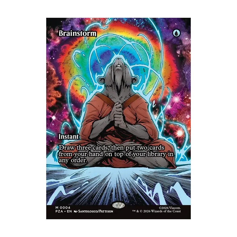 Brainstorm (Borderless) - Teenage Mutant Ninja Turtles Source Material (Near Mint)