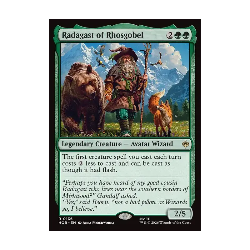 Radagast of Rhosgobel - The Hobbit (Near Mint)