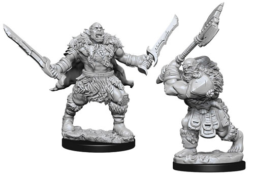 Pathfinder Battles Deep Cuts Unpainted Minis: W8 Orcs