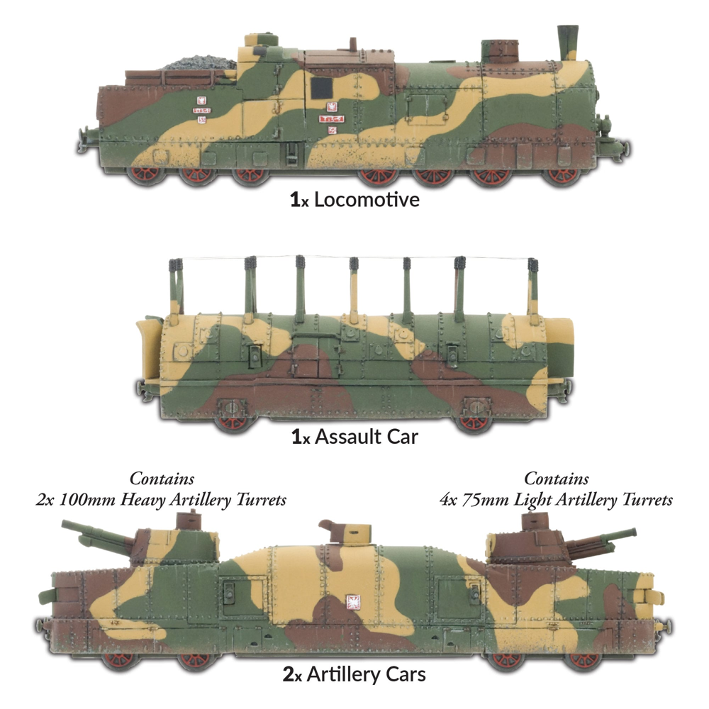Flames of War WW2: Polish - Armoured Train (New Arrival)