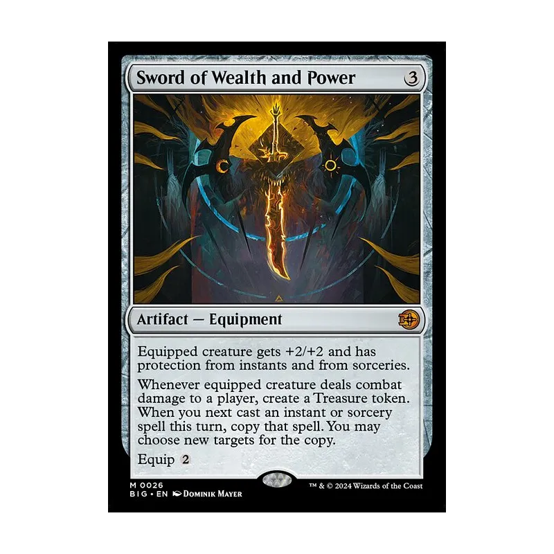 Sword of Wealth and Power - The Big Score (Near Mint)