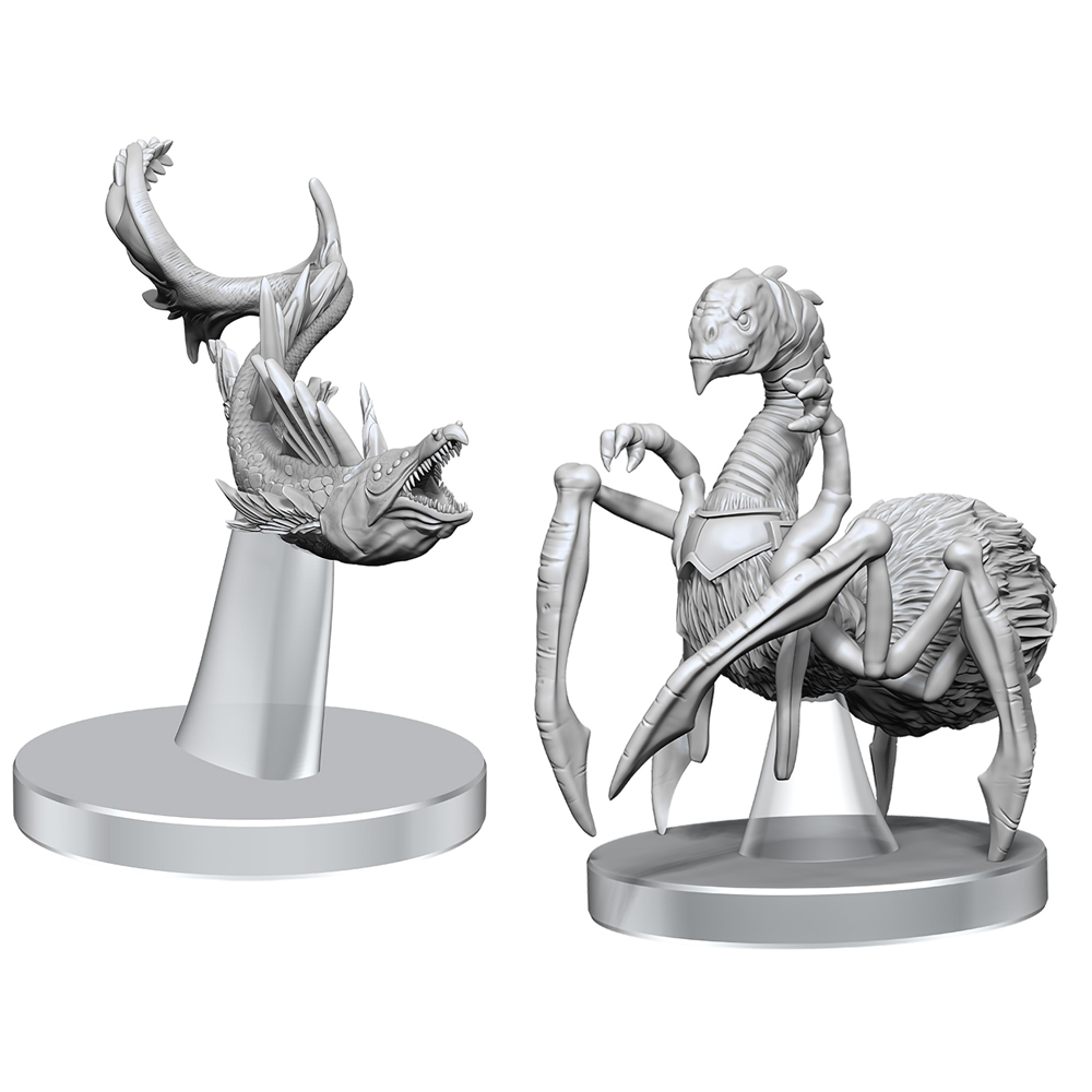 D&D Nolzur's Marvelous Unpainted Minis: W28 Neogi & Space Eel (New Arrival)