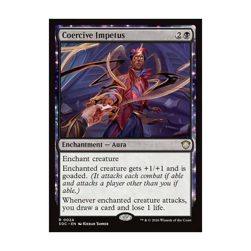 Coercive Impetus - Secrets of Strixhaven Commander (Near Mint)