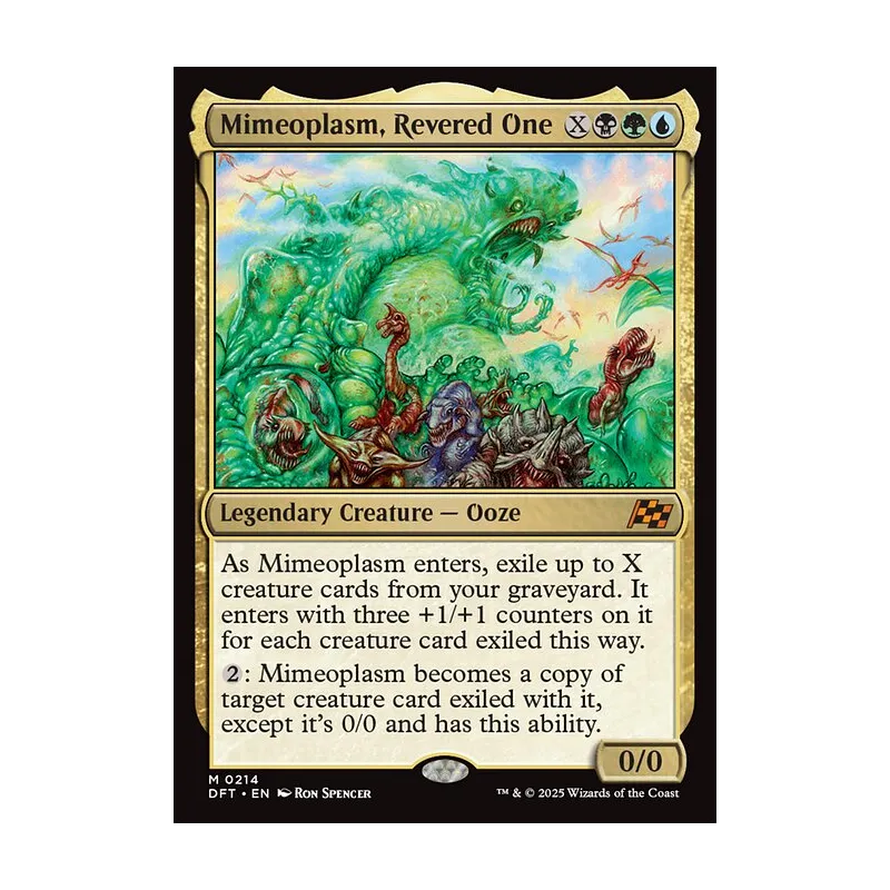 Mimeoplasm, Revered One - Aetherdrift (Near Mint)