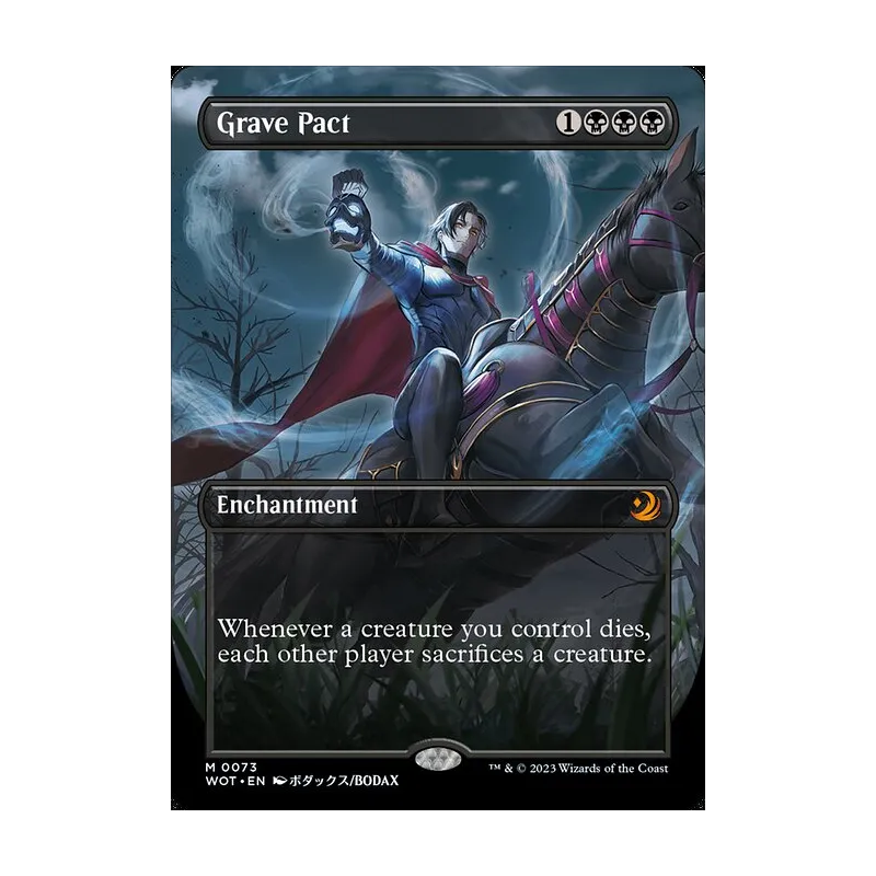 Grave Pact (Anime Borderless) - Wilds of Eldraine: Enchanting Tales (Near Mint)