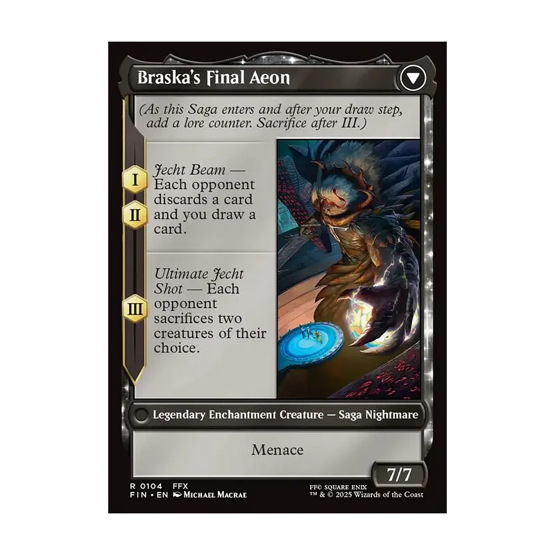 Jecht, Reluctant Guardian // Braska's Final Aeon - Final Fantasy (Near Mint)
