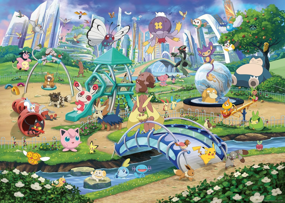 Pokemon 1000-Piece Puzzle: Breakout - Eevee, Park (Preorder)