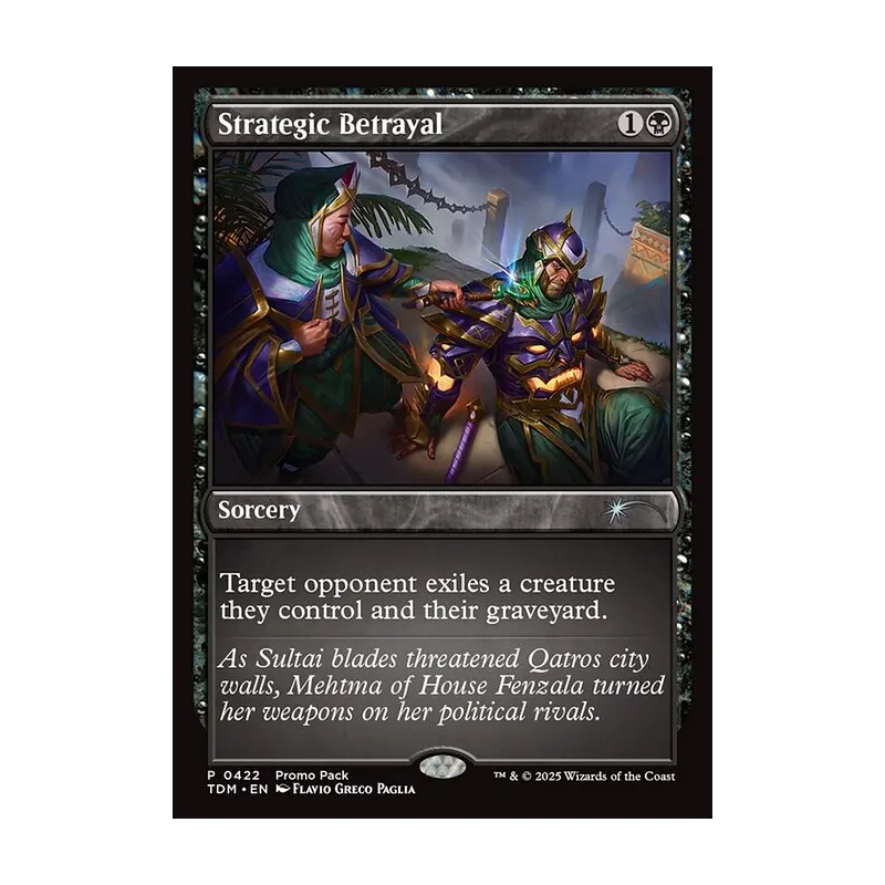 Strategic Betrayal - Tarkir: Dragonstorm (Near Mint)