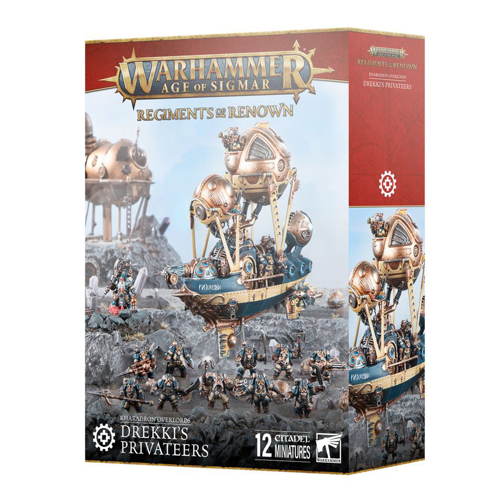 Warhammer Age of Sigmar: Kharadron Overlords - Drekki's Privateers (New Arrival)