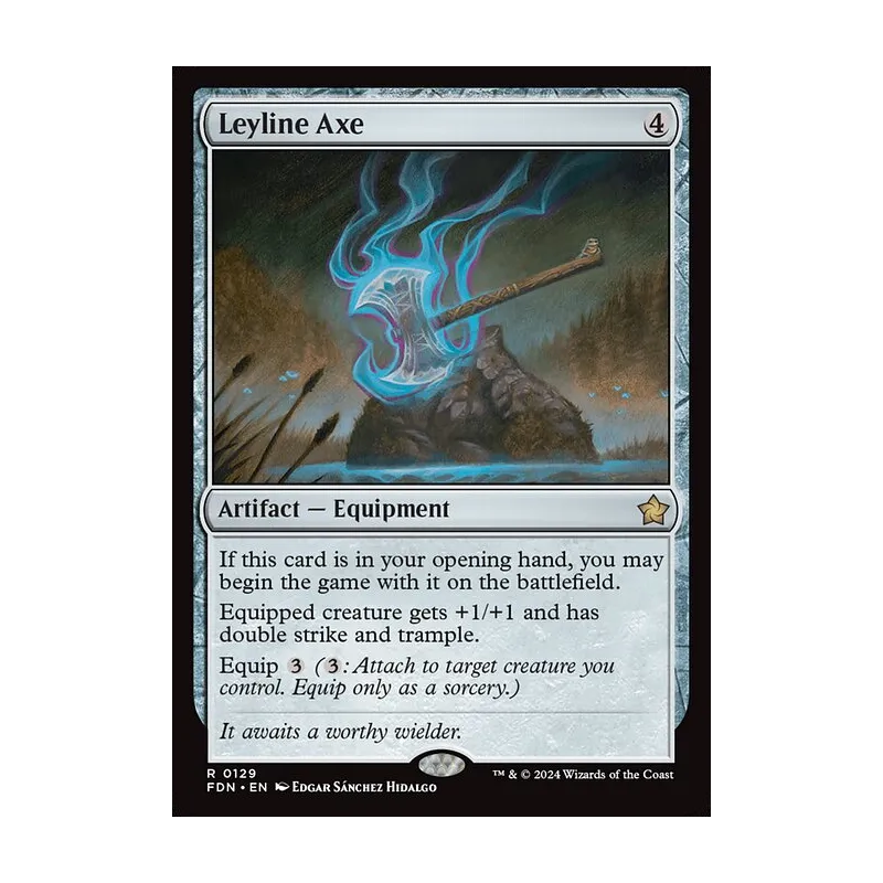 Leyline Axe - Foundations (Near Mint)
