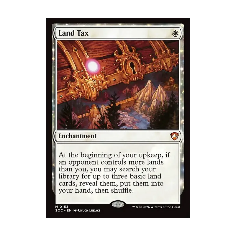 Land Tax - Secrets of Strixhaven Commander (Near Mint)