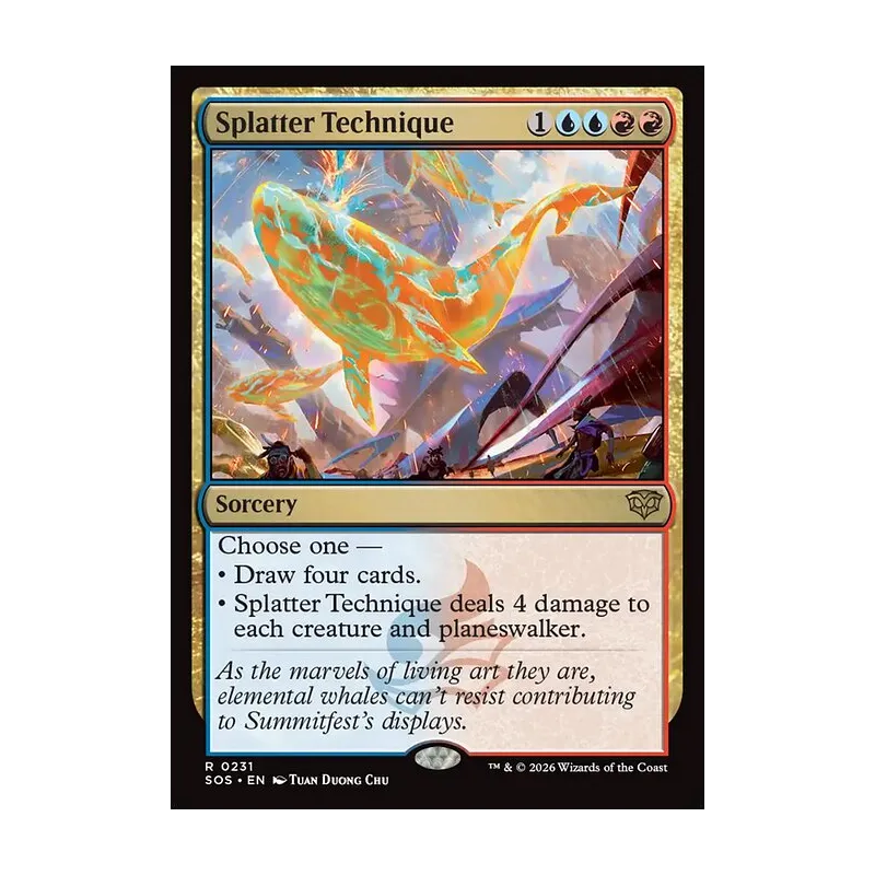 Splatter Technique - Secrets of Strixhaven (Near Mint)