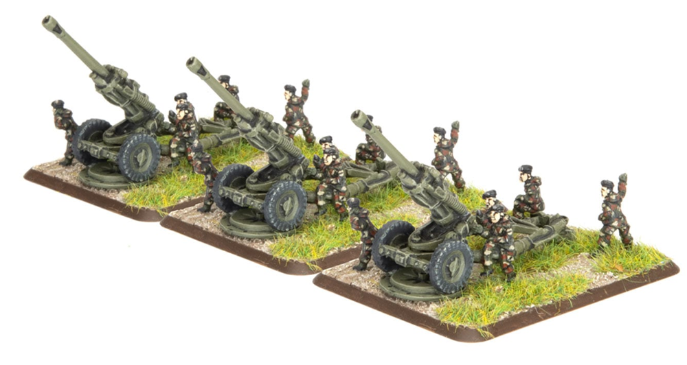 WWIII Team Yankee: British - 105mm Field Battery (Preorder)