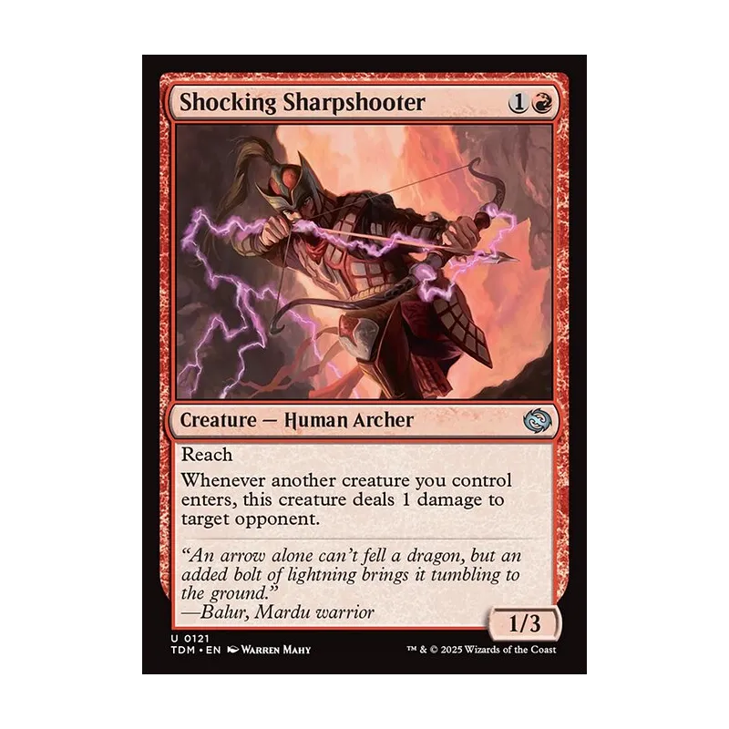 Shocking Sharpshooter - Tarkir: Dragonstorm (Near Mint)