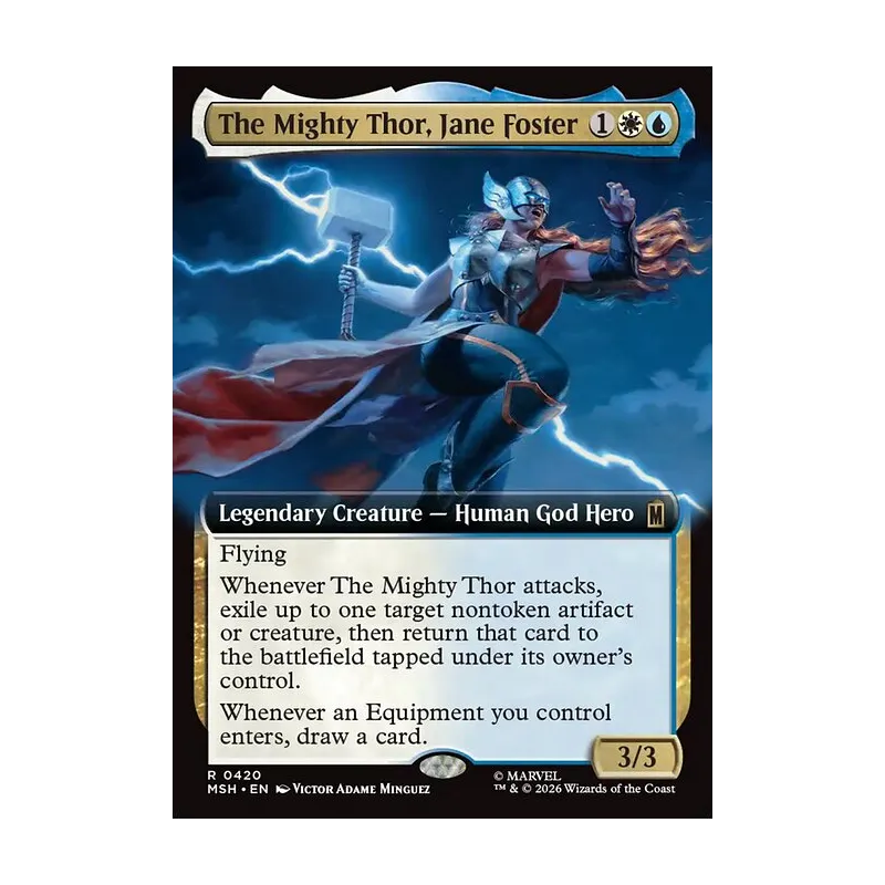 The Mighty Thor, Jane Foster | Marvel Super Heroes MTG