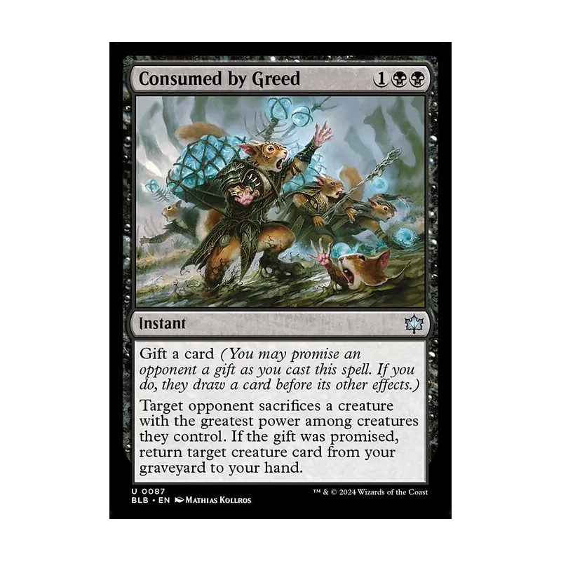 Consumed by Greed - Bloomburrow (Near Mint)