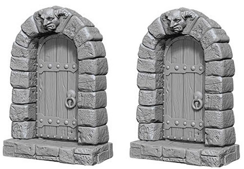 WizKids Deep Cuts Unpainted Minis: W5 Doors
