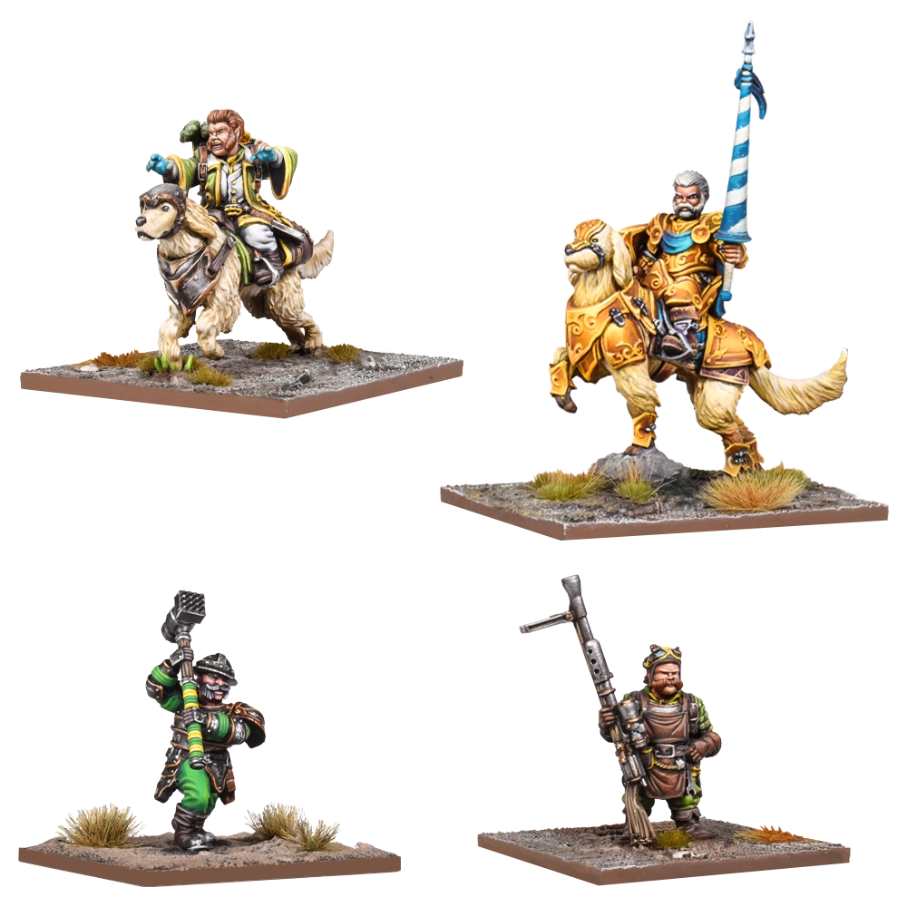 Kings of War 4E: Halflings - Hero Pack (Preorder)