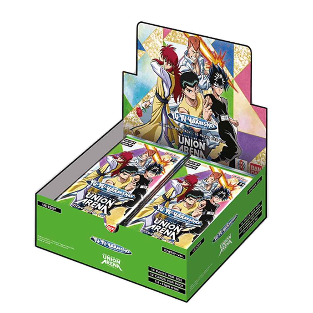 Union Arena TCG: Yu Yu Hakusho: Ghost Files [UE13BT] - Booster Box (16) (New Arrival)
