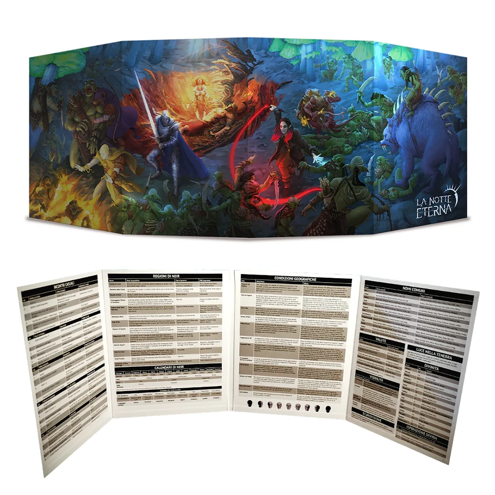 La Notte Eterna: DM Screen (Preorder)