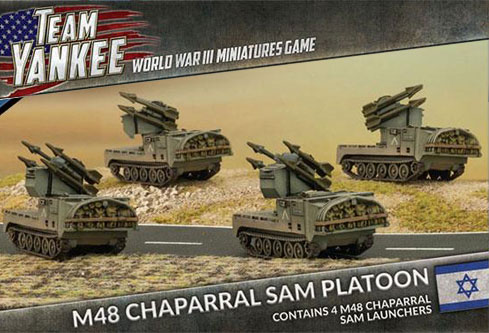 Team Yankee: Israel - M48 Chaparral Sam Platoon