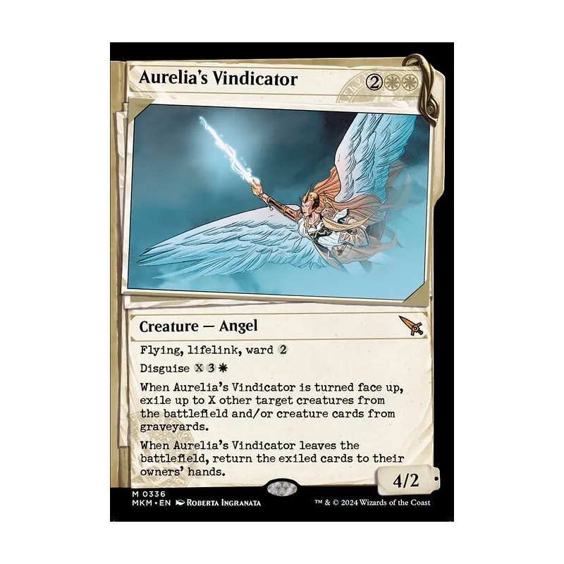 Aurelia's Vindicator (Showcase) - Murders at Karlov Manor (Near Mint)
