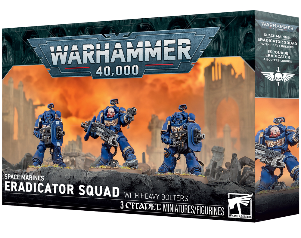 Warhammer 40K: Space Marines - Eradicator Squad with Heavy Bolters (Preorder)