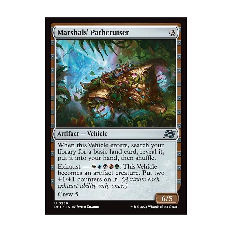 Marshals' Pathcruiser - Aetherdrift (Near Mint)