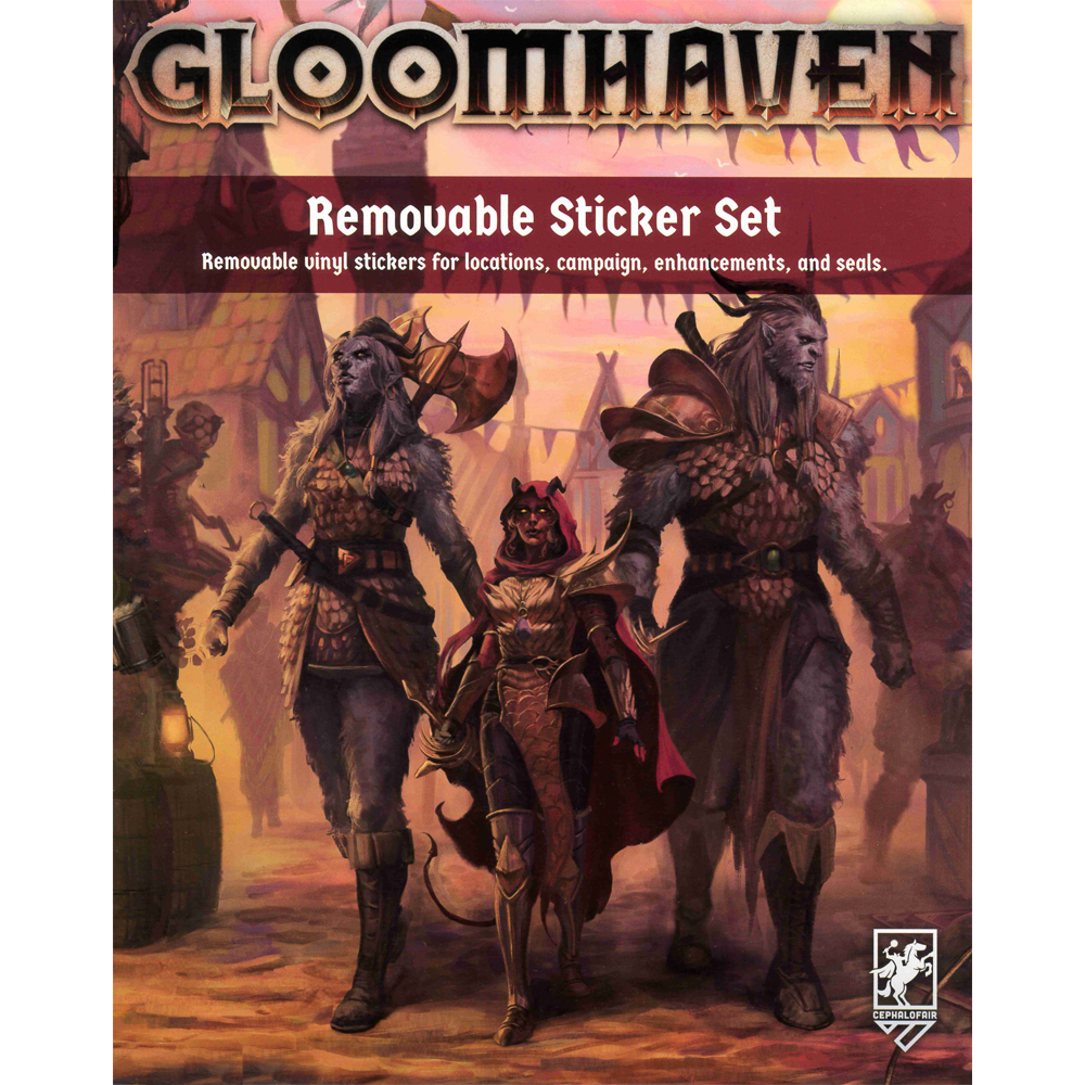 Gloomhaven 2E: Removable Stickers (New Arrival)