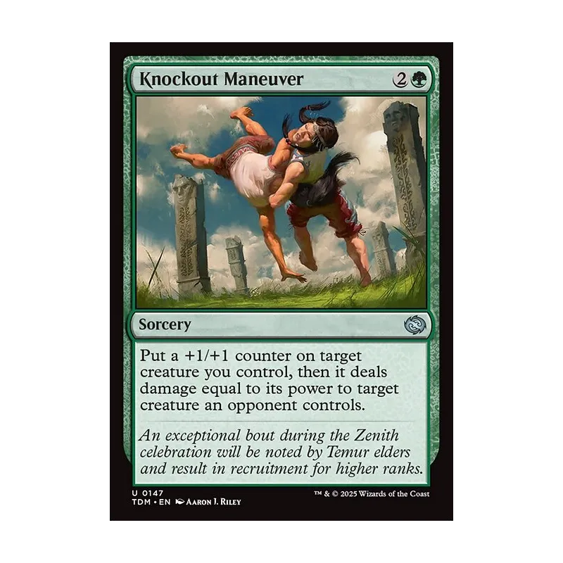 Knockout Maneuver - Tarkir: Dragonstorm (Near Mint)