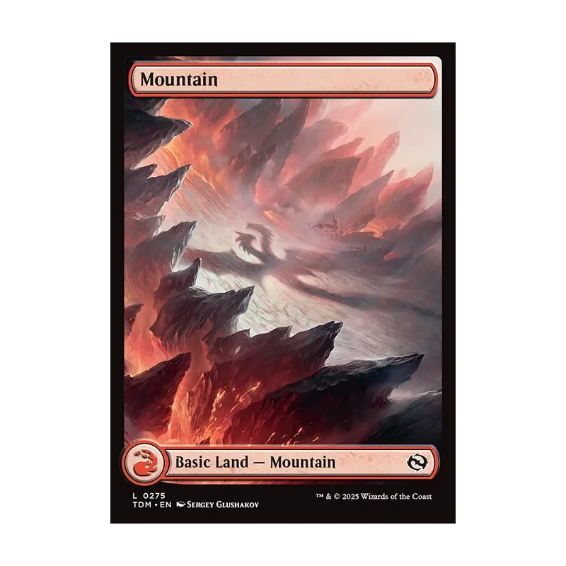 Mountain (0275) - Tarkir: Dragonstorm (Near Mint)