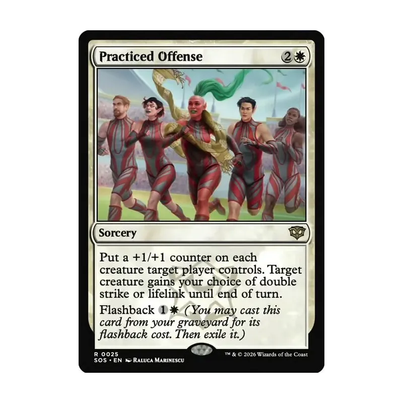 Practiced Offense - Secrets of Strixhaven (Near Mint)