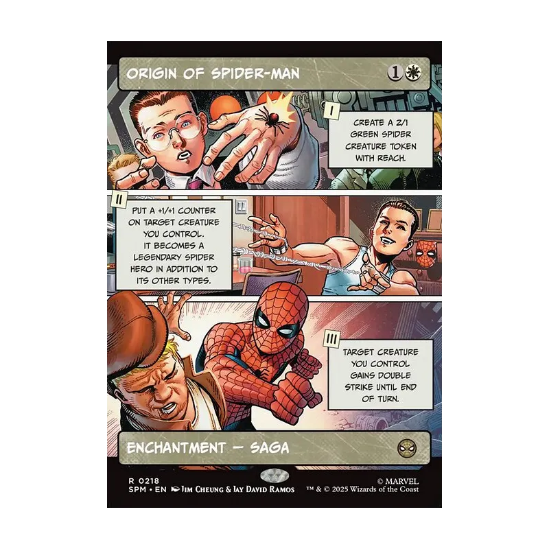 Origin of Spider-Man (Borderless) - Marvel's Spider-Man (Near Mint)
