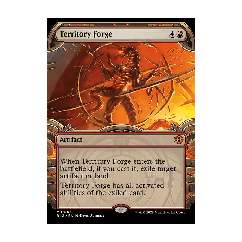 Territory Forge (Showcase) - The Big Score (Near Mint)