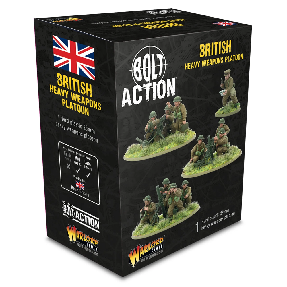 Bolt Action: British Heavy Weapons Platoon (Preorder)