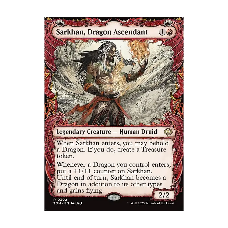 mtg sarkhan cards Sarkhan, Dragon Ascendant and haste Sarkhan the Masterless - Magic