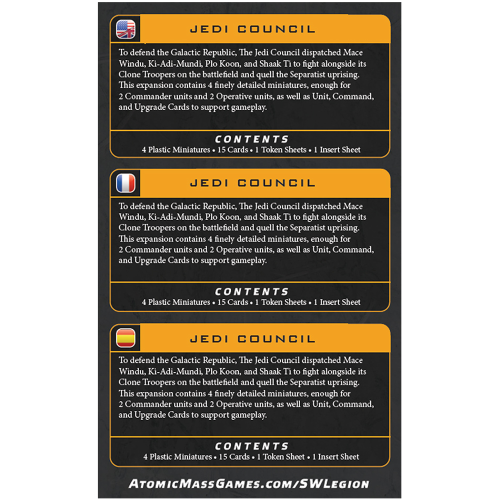 Star Wars: Legion - Jedi Council (Preorder)