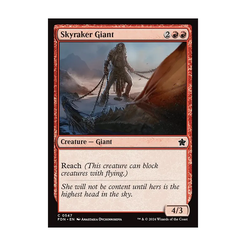 Skyraker Giant - Foundations (Near Mint)