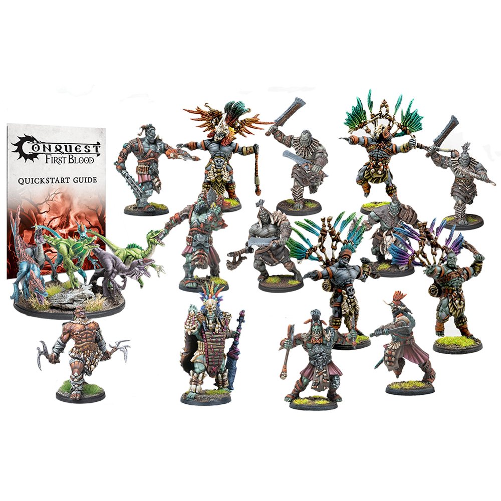 Conquest: W'adrhun - First Blood Warband