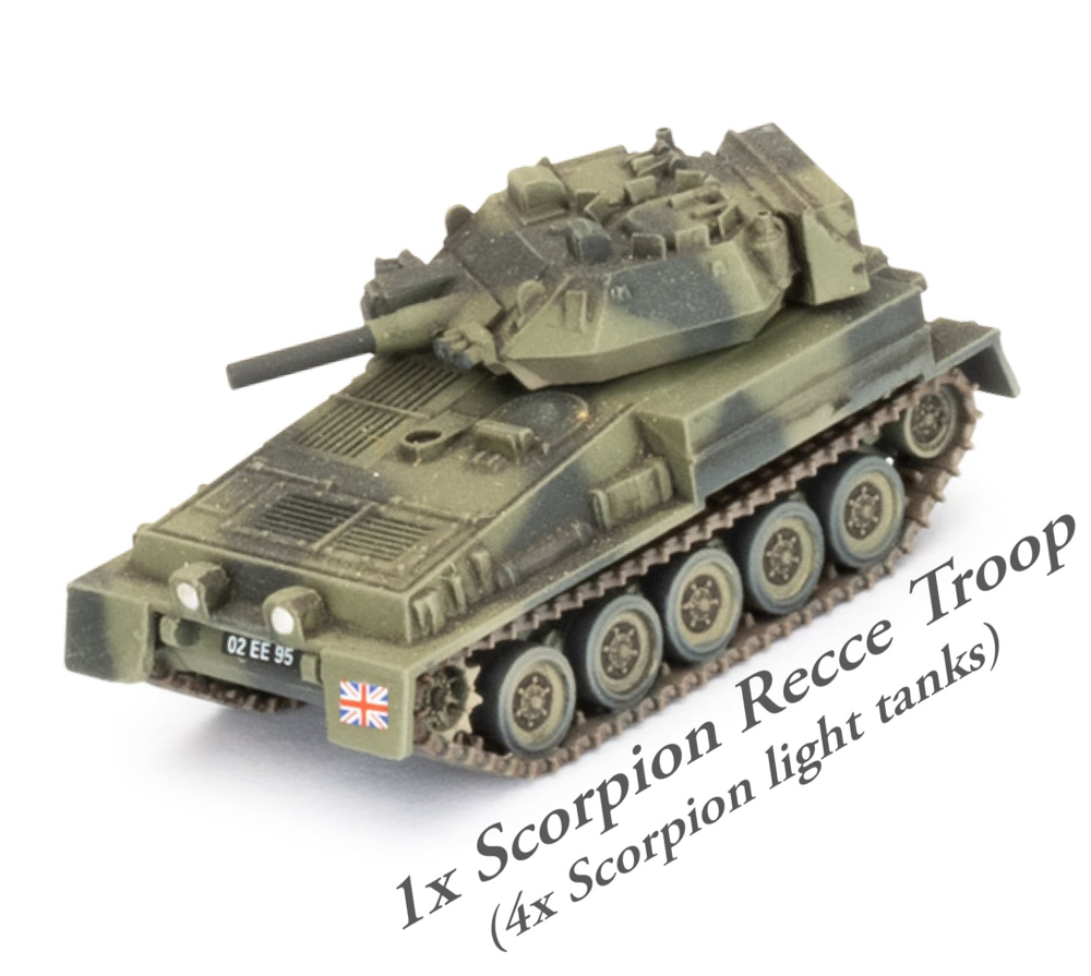 WWIII Team Yankee: British Starter Force - Commando Company (Preorder)