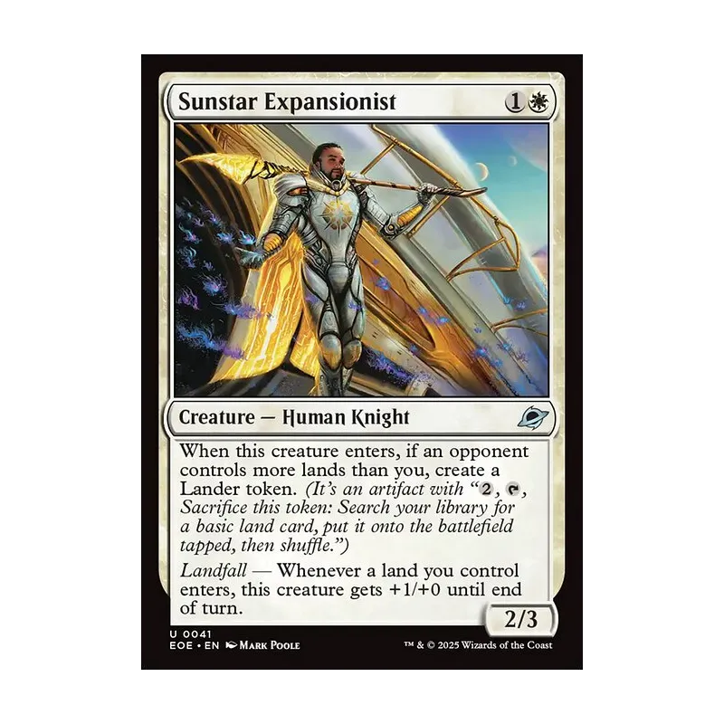 Sunstar Expansionist - Edge of Eternities (Near Mint)