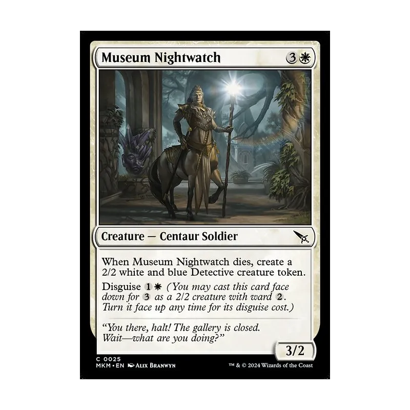 Museum Nightwatch - Murders at Karlov Manor (Near Mint)